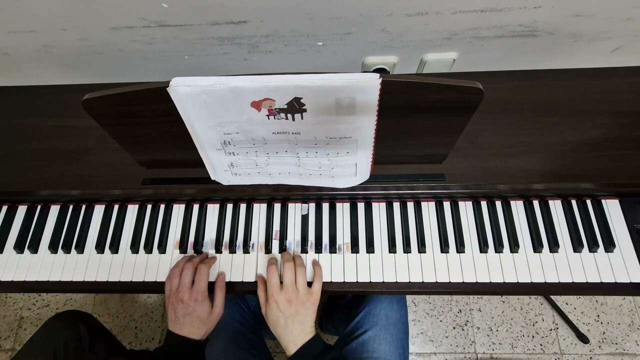 3/4 Alberti Bass 2. Alıştırma 