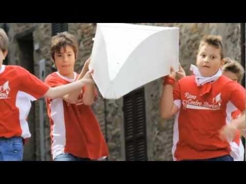 Passignano on film: the Palio, its lanes and lake life