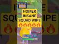 HOMER high elimination solo vs squads #fortnite #fortniteclips #solovssquads #fortnitememes