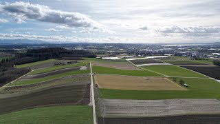 Landwirtschaftliche Felder Zwischen Fräschels Und Kerzers - Dji Mini 3 Pro