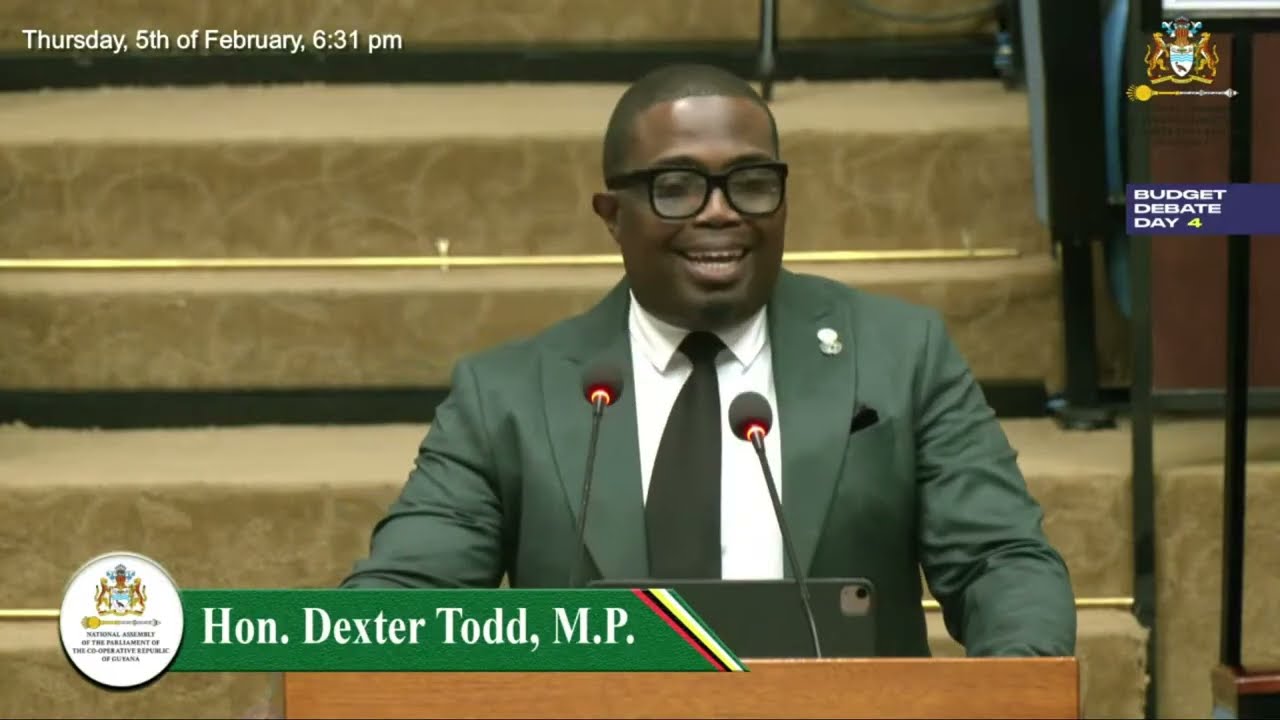 Hon. Dr. Dexter Todd, M.P. - Budget Debate 2026