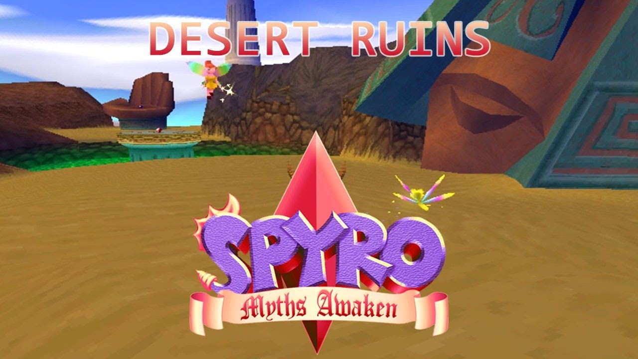 Let's Test Spyro - Myths Awaken (Desert Ruins) [Demo / PC] - Bekanntes Level neu gestaltet
