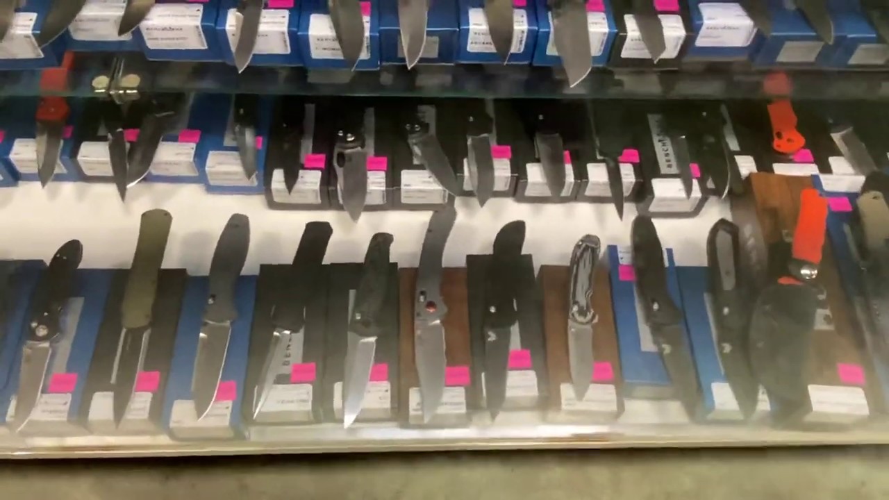 “Tour of my knife MECA ”Jim’s Firearms in Baton Rouge, La YouTube