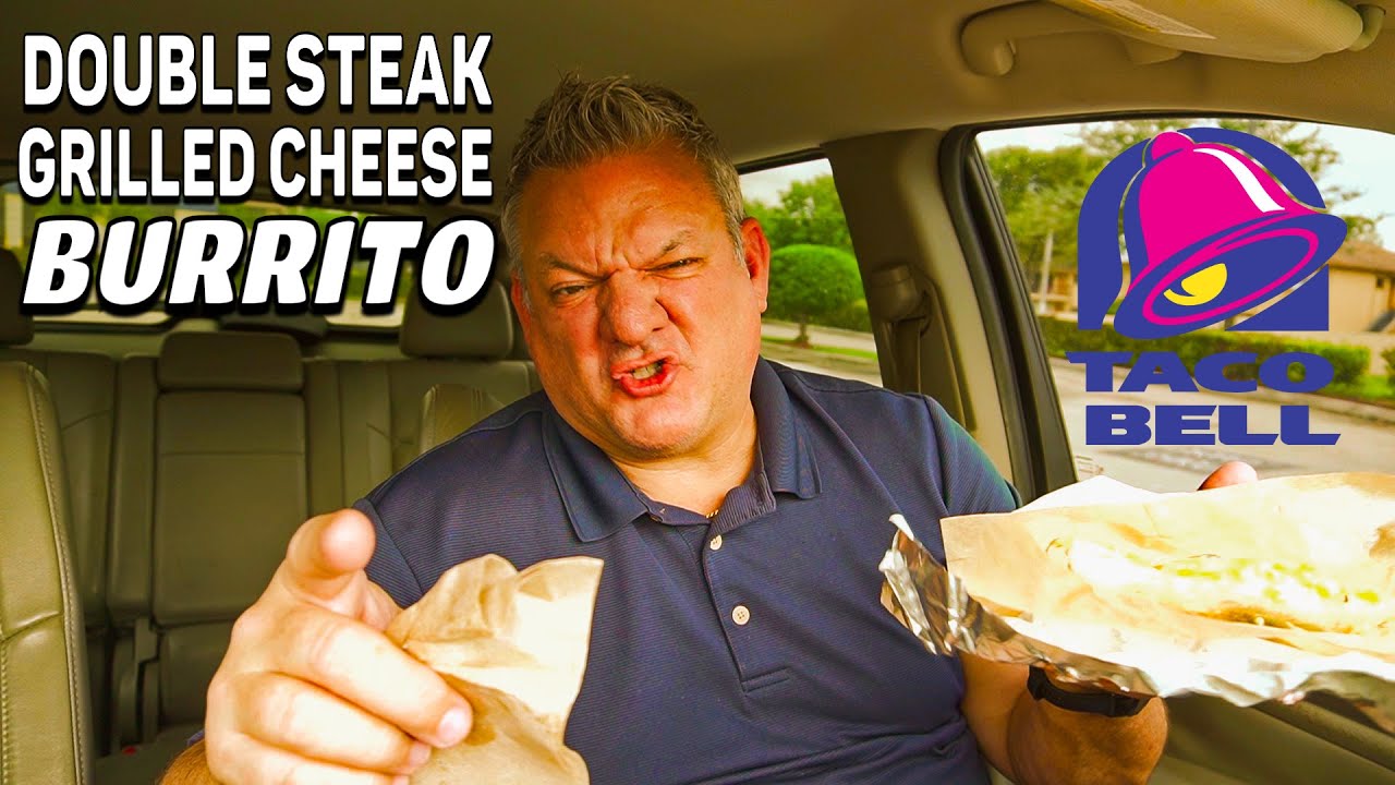 Taco Bell Double Steak Grilled Cheese Burrito Give me my money back