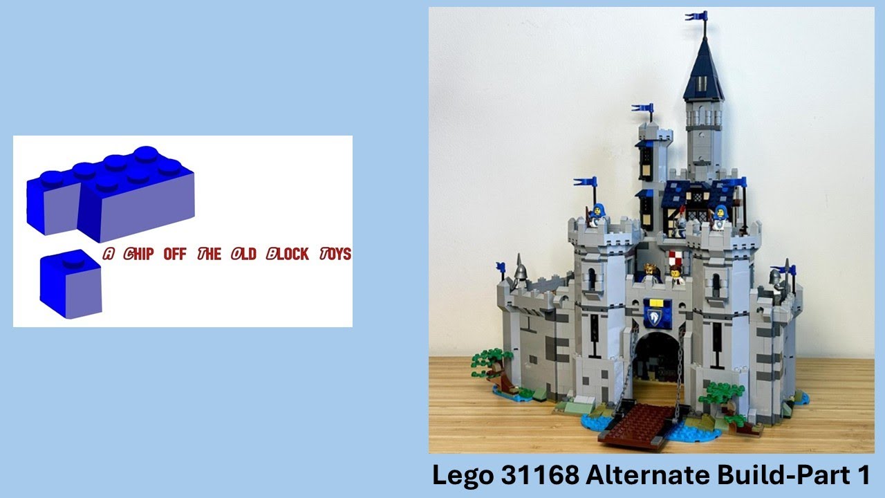 Lego 31168 Horse Knight Castle Alternate Build-Part 1
