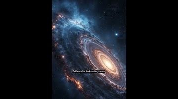 "Invisible dark matter holds galaxies together, shaping the universe."