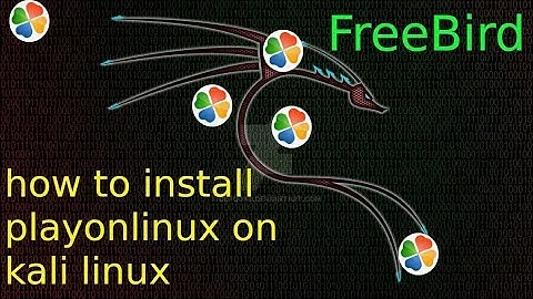 how to install playonlinux on kali linux