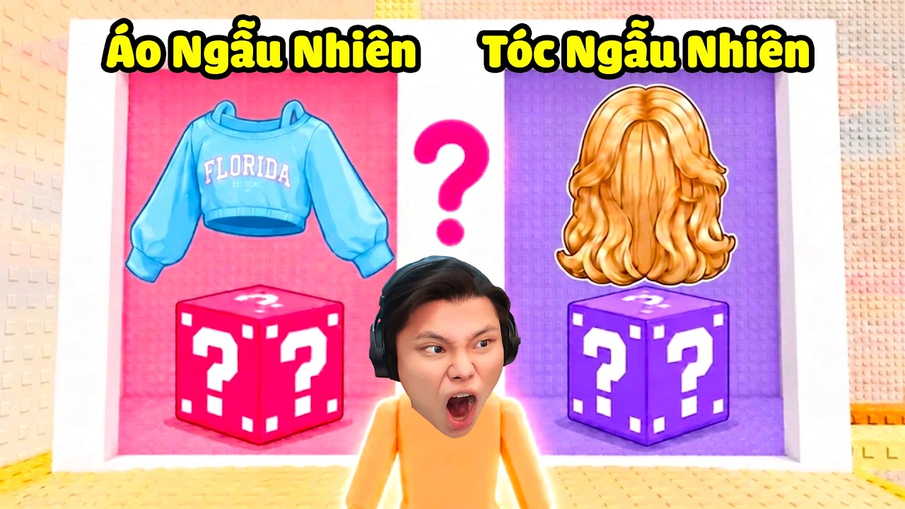 [ROBLOX] JayGray Chọn Gì Được Đó Lucky Block Trang Phục✨😘Leo Tháp Obby Would You Rather Outfit Tower