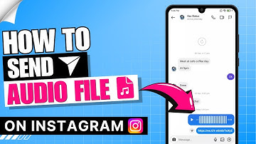How to Send Audio File on Instagram Chat / DM ✅ | Share Audio File on Instagram
