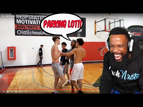 Hot Head Called Out To The PARKING LOT! My Brother Almost FOUGHT This Dude! Indoor 5v5 Basketball!