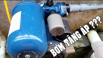 Bơm Tăng Áp Kích Ngắt Liên Tục CÁCH KHẮC PHỤC #Bơm tăng áp PANASONIC