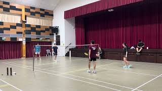 Badminton - Joronn/Aug VS Yan/JC