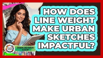 How Does Line Weight Make Urban Sketches Impactful? - Drawing and Painting Academy