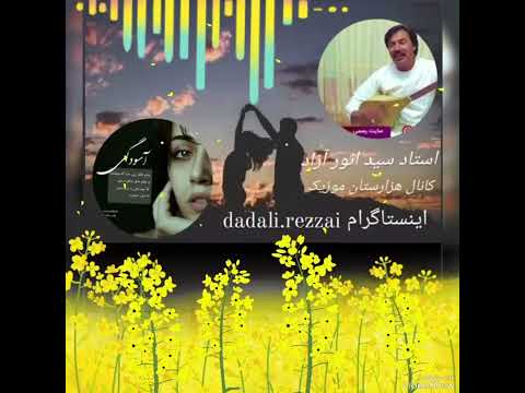 استاد سید انور آزاد آهنگ یار تو ده ایرانه الی    