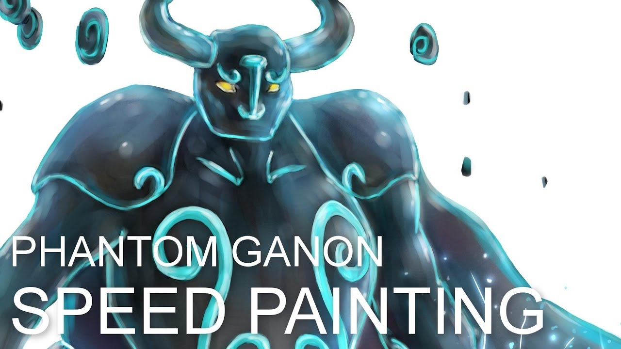 Digital Painting - Zelda: The Wind Waker - Phantom Ganon - YouTube