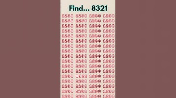 Only geniuses can find the number?#shorts