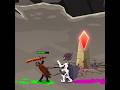Bro just wanted to charge - Jugger Knight Vs General Wrathnar - Stick War: Saga Edit #stickwarlegacy