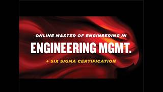 Master of Engineering in Engineering Management Virtual Info Session - 6.25.2026