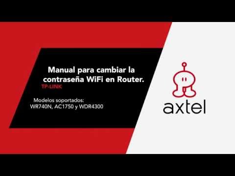 Manual para cambiar la contraseña WiFi en Router - Tp-Link.