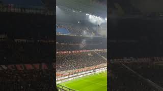 Ac Milán Ultras Curva Sud San Siro Stadium