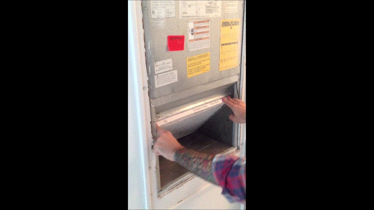 College Station Apartments How To Change Air Filter YouTube