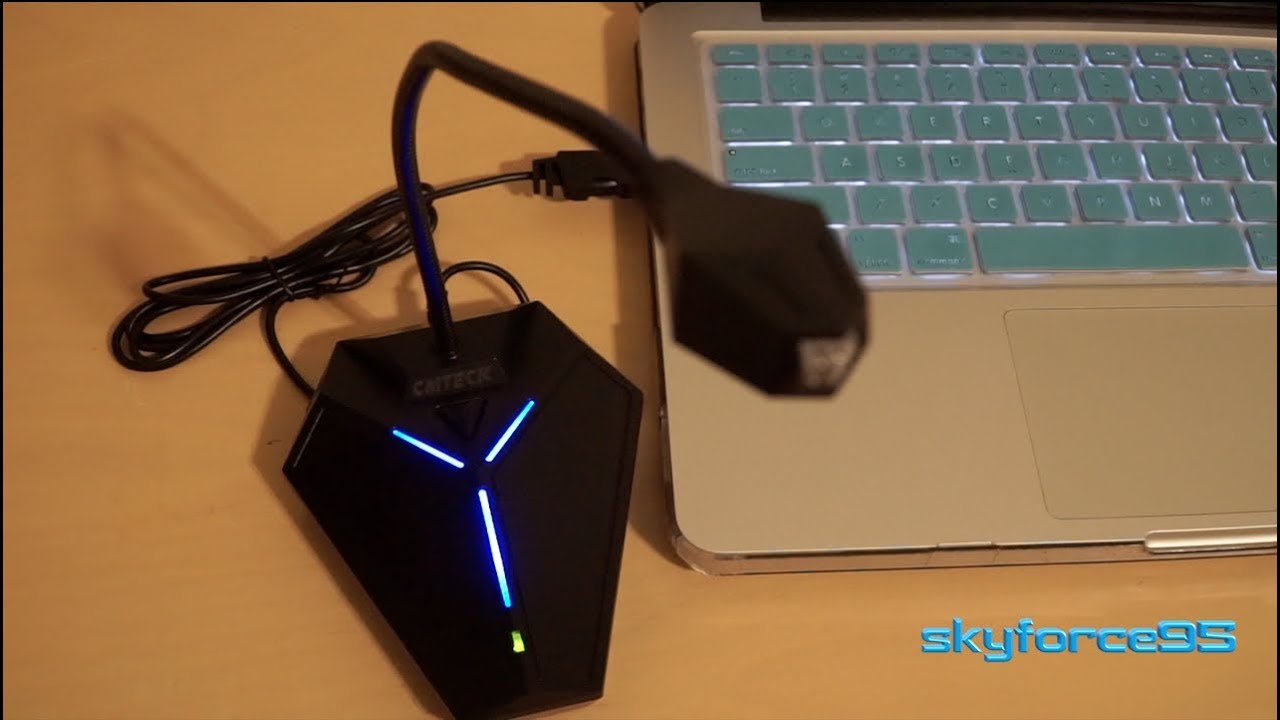 CMTECK USB Computer Microphone Review - YouTube
