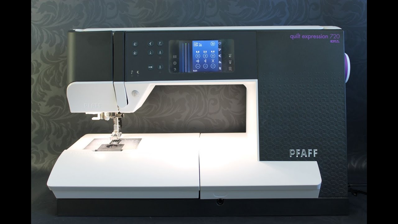 Pfaff Quilt expression 720 YouTube