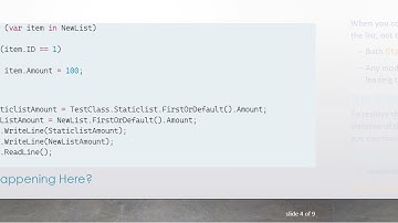 Understanding Why Modifying a Copy of a Static List Affects the Original List in C#
