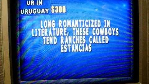 Playstation Jeopardy! 2nd Edition Run Game 17 Part 1