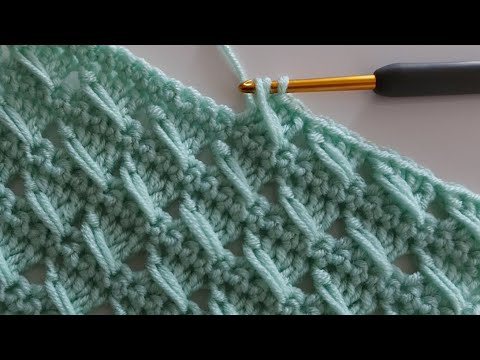 Super Easy Quick Crochet Baby Blanket Pattern For Beginners / Knit Blanket Pattern