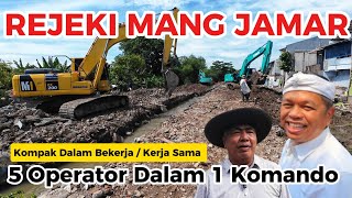 REJEKI MANG JAMAR TIDAK HANYA UANG DAN MAKANAN TETAPI TEMAN KERJA YANG KOMPAK ITU JUGA