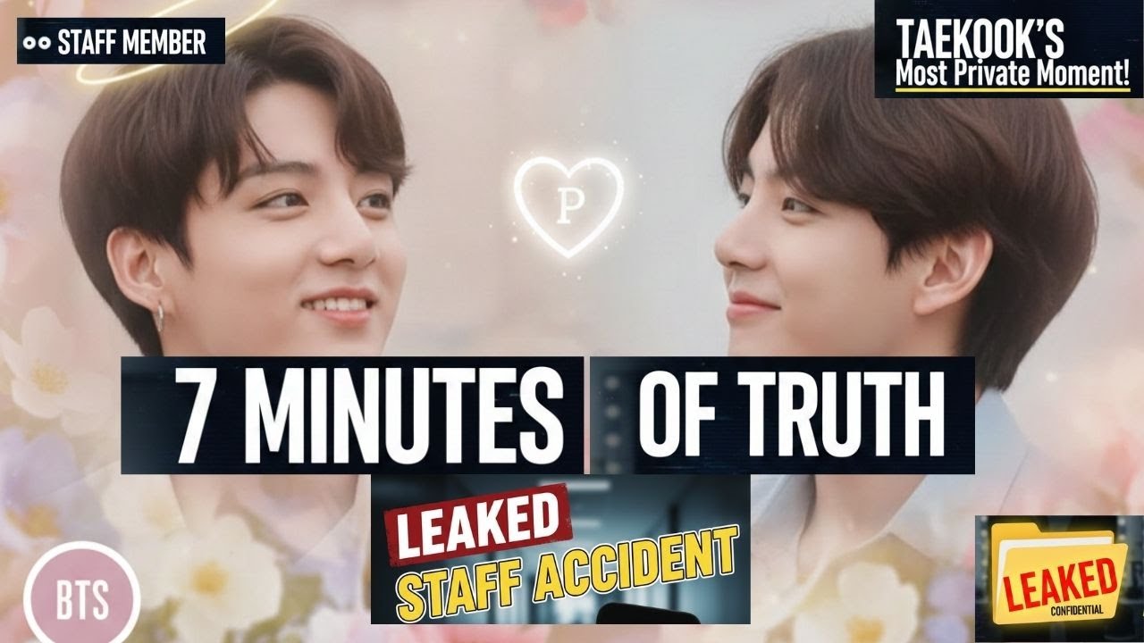 7 минут правды: 👀 Сотрудник случайно слил самый личный момент Тэкука! 📂