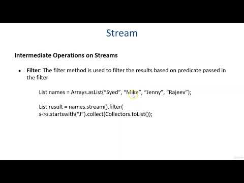 JAVA Advance Full Course - 39 Java8+  Stream Introduction Part 1