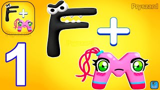 Alphabet Merge: Monster Lore - Gameplay Walkthrough Part 1 Level 1-12 Merge Battles New Letters Game screenshot 2