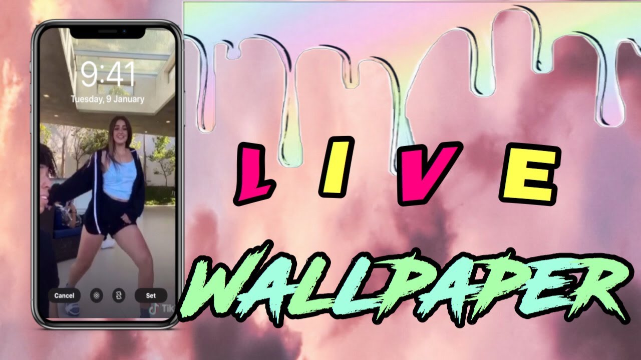 HOW TO MAKE A LIVE WALLPAPER || ON IPHONES - YouTube