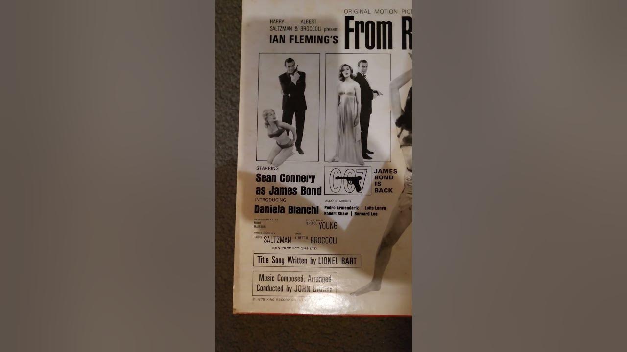 John Barry - James Bond - From Russia Whit love