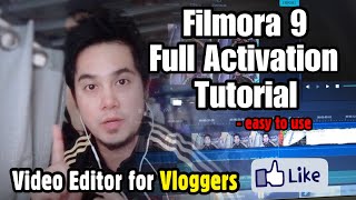 FILMORA 9 FULL ACTIVATION TUTORIAL | Vlogger Video Editor | In Tagalog screenshot 3