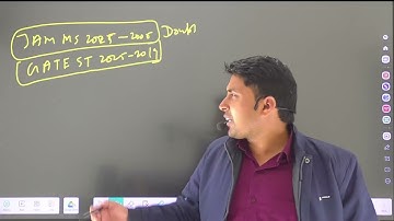 JAM & GATE PYQ (2005–2025) | Solve & Ask Your Doubts Live !  Mathstats @8810409392