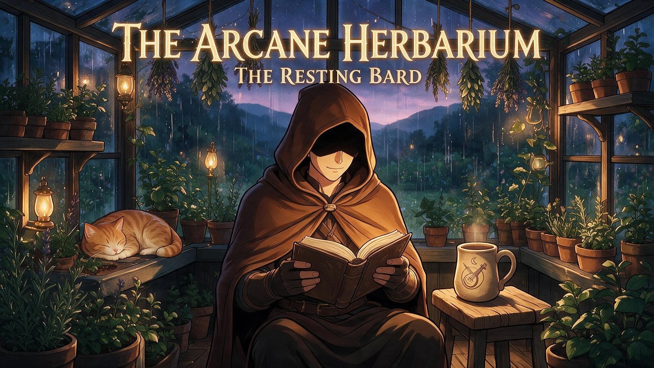 The Arcane Herbarium 🌿 Cozy Medieval Fantasy Music for Friday Night Rest