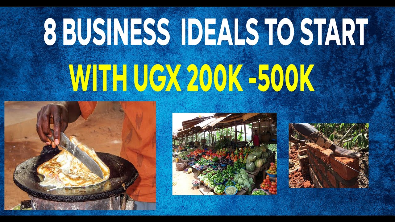 Bizinensi 8 z'osobola okola gwe owa capital shs200,000-500,000(8 business ideas to do with 200-500k)
