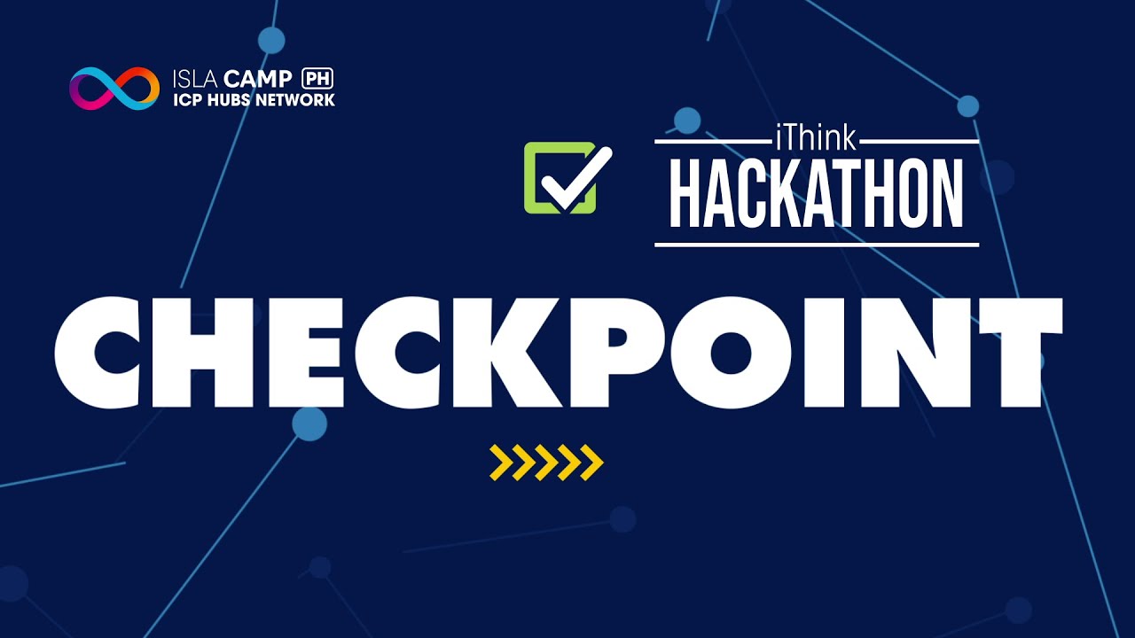 iThink Hackathon PH Startup Week Checkpoint #1 - YouTube