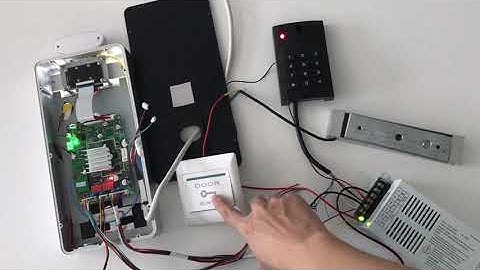 Anson face recognition measurement device connection