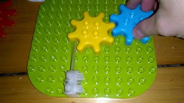 3D-printed Duplo Sound Block and Duplo Gears
