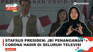 President's Staff: Sign Interpreter Handling Corona Present on All Television