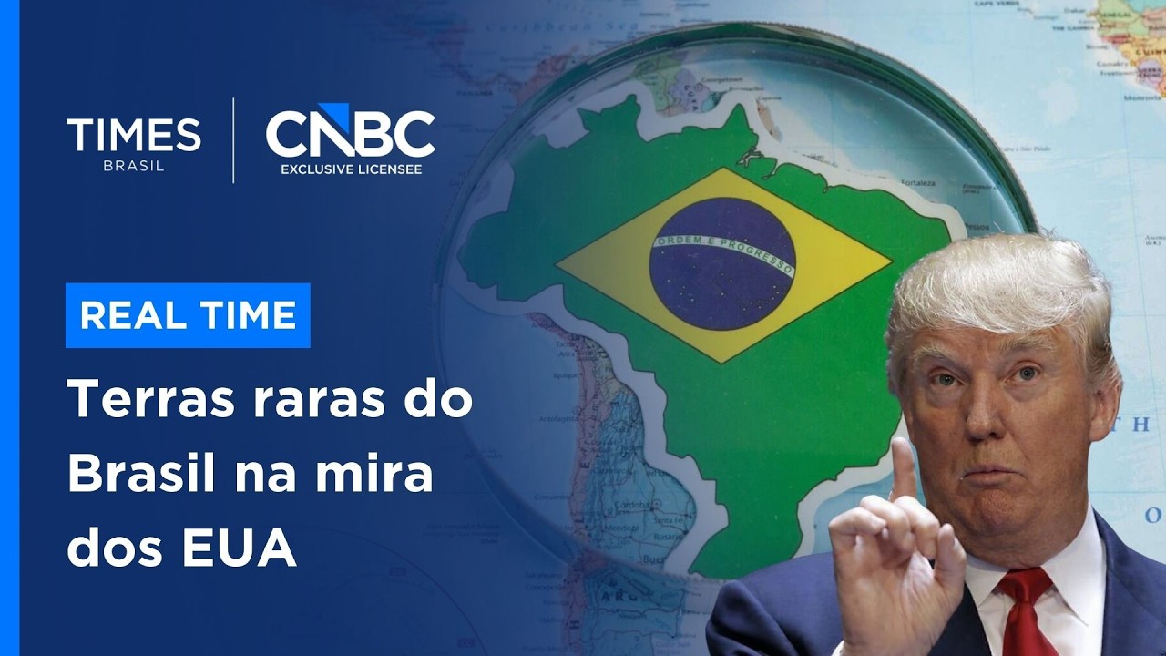 Análise: plano de Trump mira terras raras no Brasil e pode destravar bilhões em investimentos