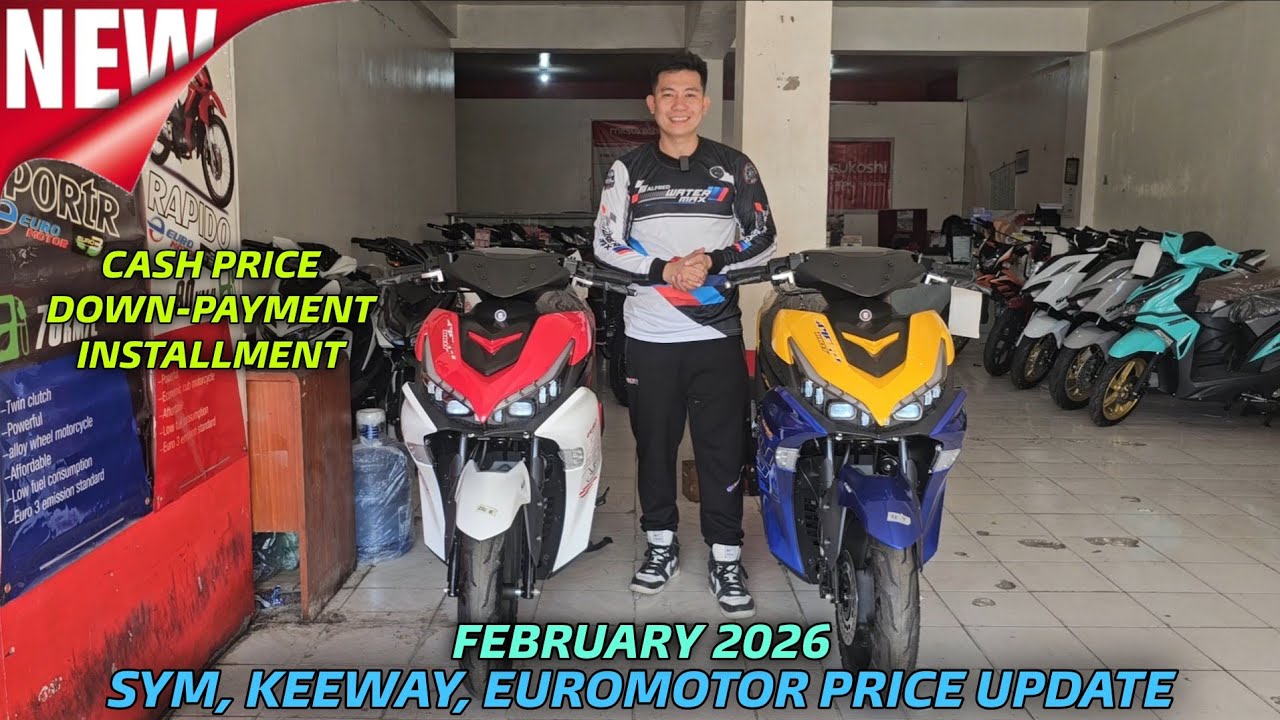 Euro Sym Motorcycle Price Update Feb 2025