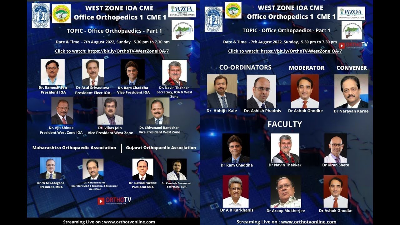 WEST ZONE IOA CME Office Orthopedics 1 CME 1 – - OrthoTV