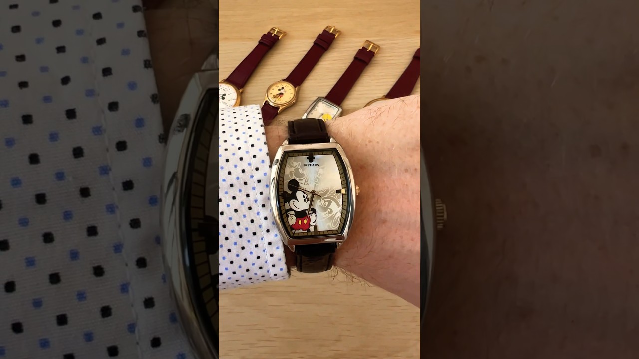 Mickey Mouse 80 Years Anniversary Disney Watch | Vintage Disney
