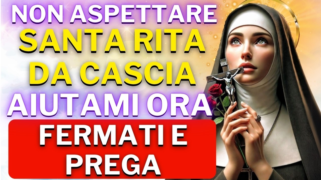 PREGA QUESTA PREGHIERA A SANTA RITA PER UN MIRACOLO IMPOSSIBILE – RICEVI LA TUA GRAZIA OGGI