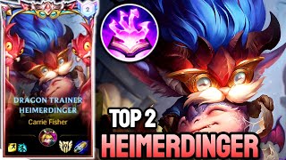WILD RIFT HEIMERDINGER - TOP 2 HEIMERDINGER GAMEPLAY - GRANDMASTER RANKED